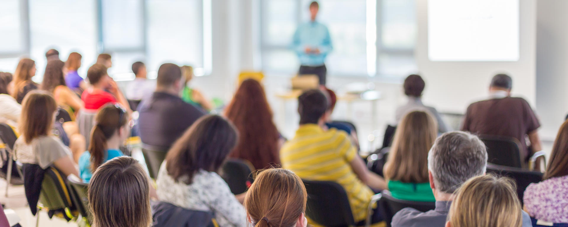Students in a classroom