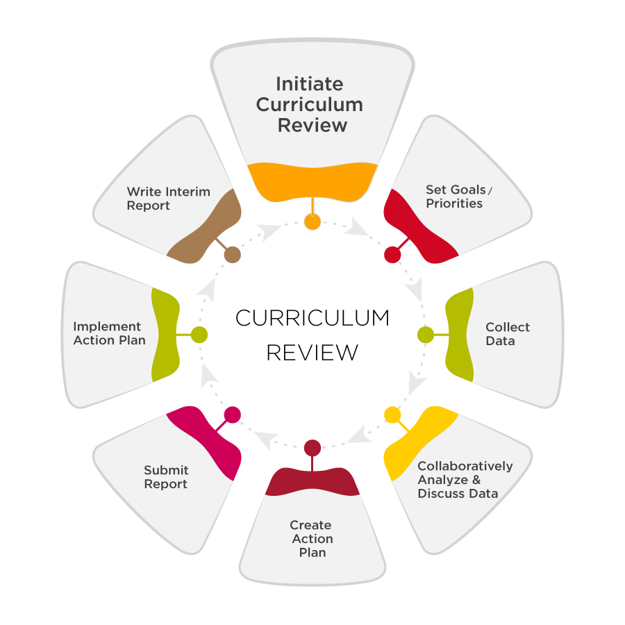 Curriculum Review graphic