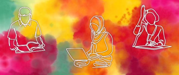 Blending Learning Module Diverse students learning