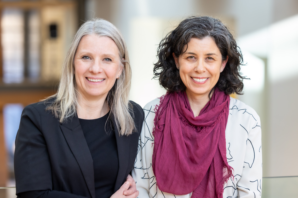 Natasha Kenny, Senior Director, Taylor Institute for Teaching and Learning, Leslie Reid (Vice-Provost, Teaching and Learning)