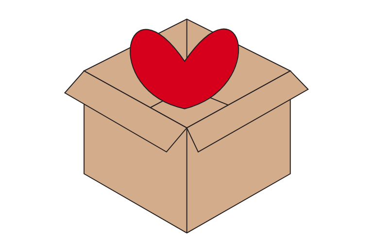 Heart in a box