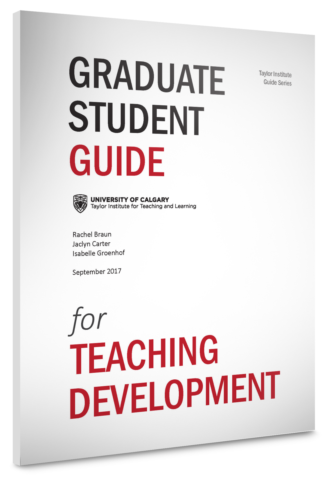 Graduate student guide 3d image