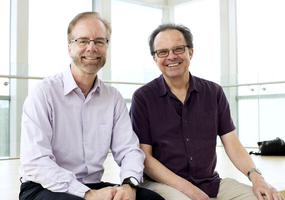 Dr. Jeffrey Dunn and Dennis Cahill