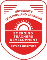 Emerging Teachers Development Badge