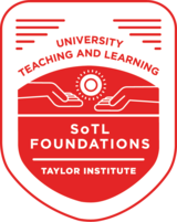 SoTL Foundations Badge