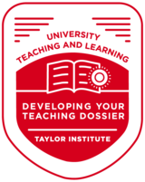 Developing Your Teaching Dossier Badge