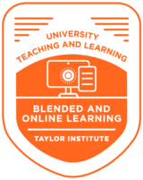 Blended and Online Learning Pedagogy and Practice Badge